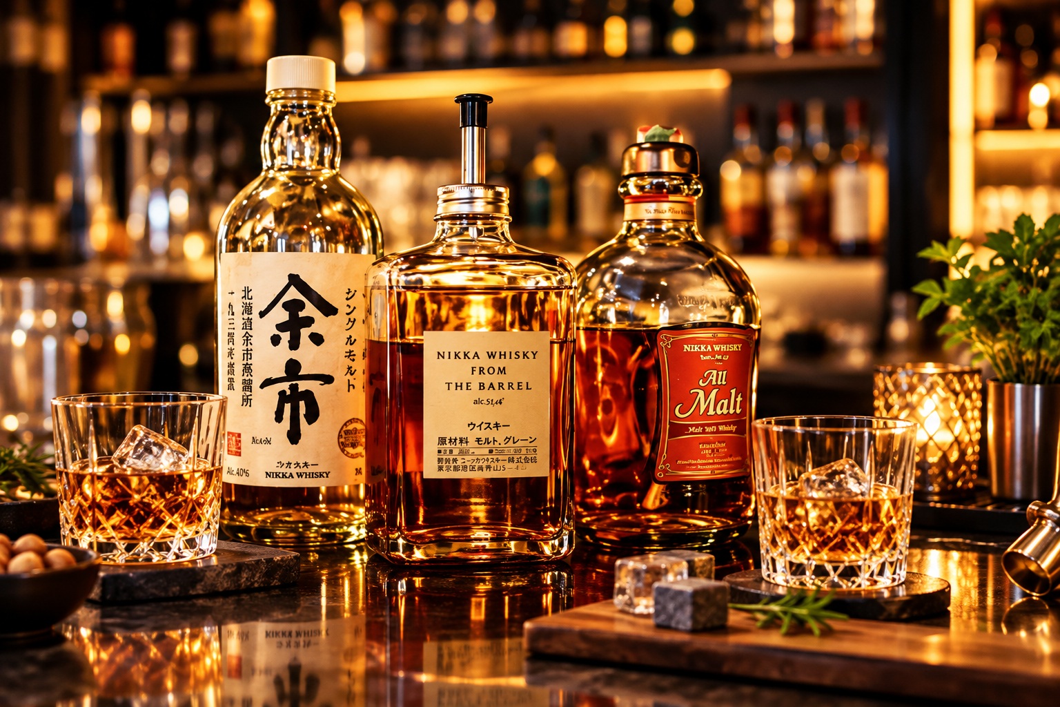 Premium spirits at The Liquor Fort